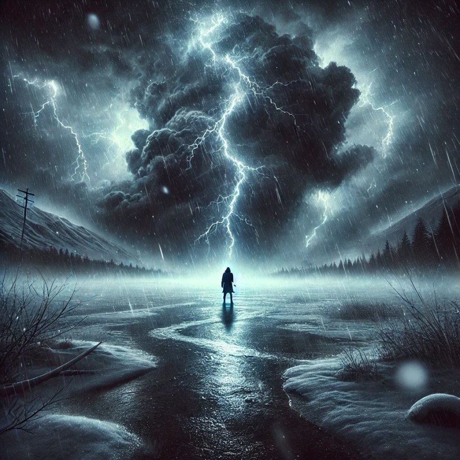 ‏شتاءٌ لا أنامُ&nbsp;فيه!