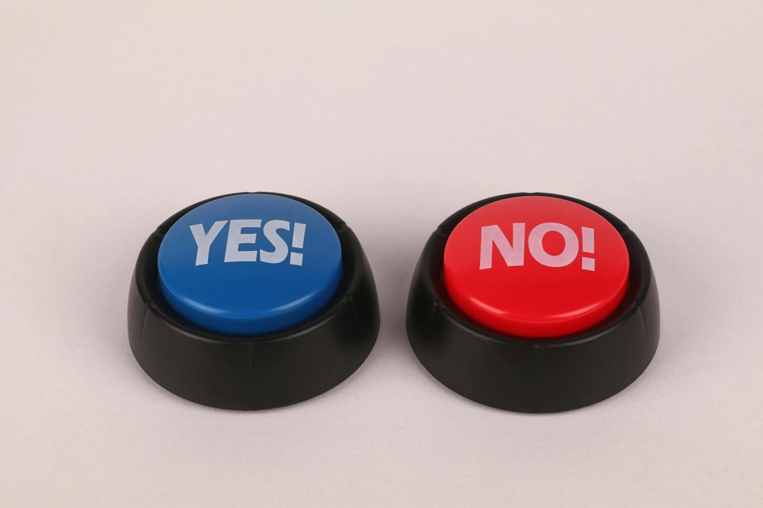 Yes & No buttons